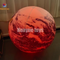 Planète gonflable LED rechargeable