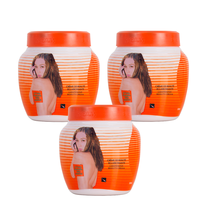 CARO WHITE Lotion Corporelle Éclaircissante Hydratante à la Carotte, Crème Visage au Collagène et Vitamine C