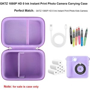 Kids <b>Camera</b> EVA Carrying Case Hard EVA Protective Case Storage Travel Case for Anchioo <b>Print</b> Photo <b>Camera</b> - Product Image 2