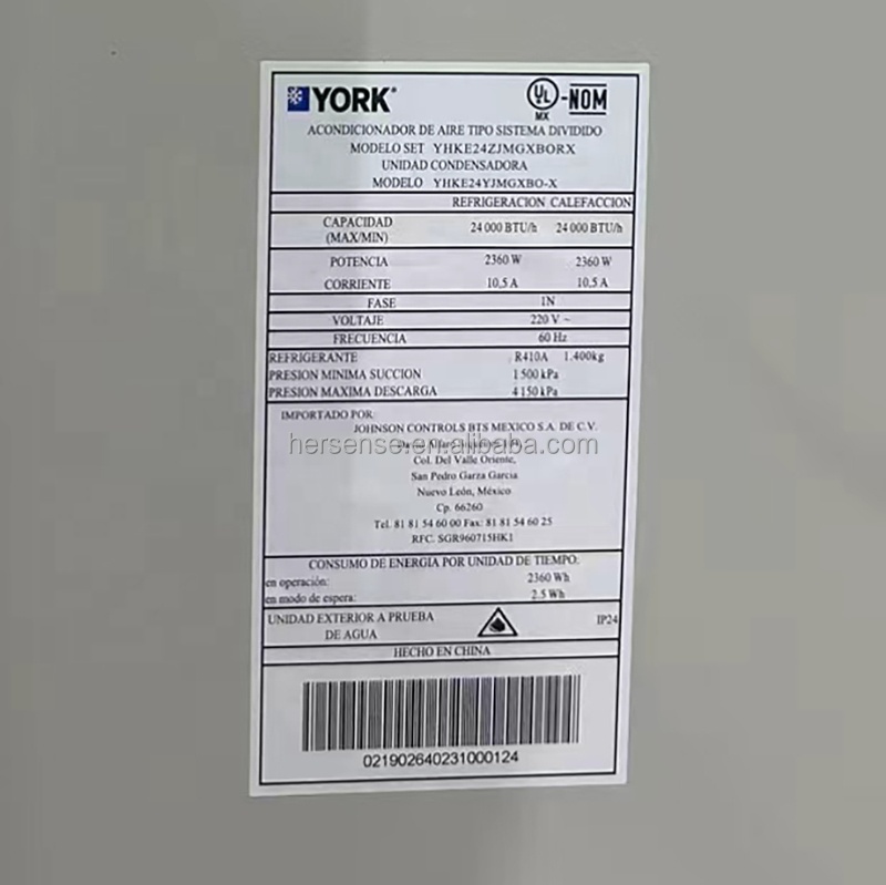 york monoblock heat pump
