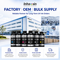Tinta UV Fleksibel untuk Printer UV LED, Film Tahan Tekuk Tinggi, Kulit dan Bahan Lunak, Pencetakan Digital