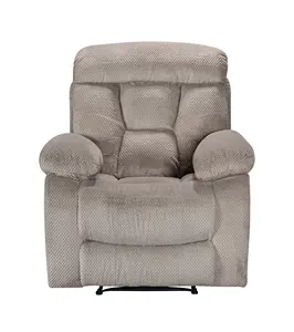 نسيج كلاسيكي كرسي كرسي البيج لينة دليل كرسي أريكة المصنع مباشرة ريكلينرس
