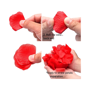 Confettis biodégradables en forme de cœur rouge, remplissage pour boîtes cadeaux, tubes floraux, craquelins de fête, débris de <span class=keywords><strong>papier</strong></span>, Noël, Pâques - Product Image 5