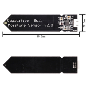 <span class=keywords><strong>3.3</strong></span> ~ 5.5V ทนต่อการกัดกร่อน W/แรงโน้มถ่วงโมดูลเซ็นเซอร์ความชื้นในดินแบบ Capacitive ไม่ใช่เรื่องง่ายที่จะกัดกร่อนลวดแรงดันไฟฟ้ากว้าง - Product Image 3