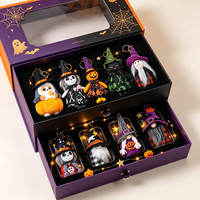 Coffrets cadeaux d'Halloween personnalisés, jouet en peluche avec emballage pour enfants, accessoires personnalisés CE EN71 CPC