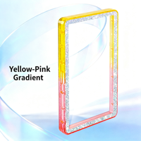 Pour PSA & CGC 35PT, Étui de protection magnétique en acrylique, Étui pour cartes gradées anti-chute avec paillettes dégradées