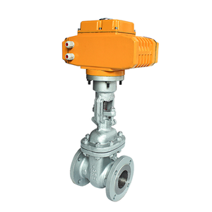 วาล์วประตูแบบมอเตอร์ COVNA 90-Day Window Flange พร้อมหน้าแปลน WCB ANSI 150LB RF แบบปรับได้ 4-20mA - Product Image 6