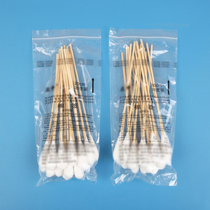 Hisopos médicos grandes de algodón, tamaño grande, hisopos de algodón estériles desechables para uso ginecológico, hisopos de algodón largos y grandes, 20 cm. - Product Image 3