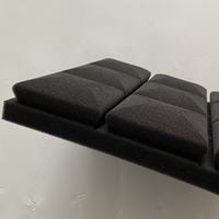 Panneaux de mousse acoustique 12"x12"x2" – Panneaux insonorisants haute densité pour la réduction de l'écho, idéaux pour les murs et studios à domicile
