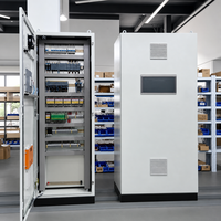 Panel de Control de Automatización PLC Industrial Xusen con Pantalla Táctil HMI para Solución de Planta de Dosificación de Concreto