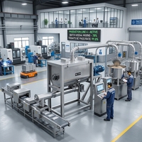 Mélangeur horizontal multifonctionnel en acier inoxydable à bande spirale pour poudres chimiques alimentaires