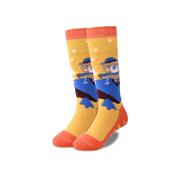 Nouvelles chaussettes de ski en laine pour enfants, entièrement doublées en terry, épaisses, chaudes, pour la randonnée, le trekking, les sports de plein air, hauteur genou, écologiques