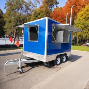 Mobile Kiosk <strong>Food</strong> Trailer Convenient <strong>Cart</strong> Mobile Concession Stand For <strong>Food</strong> Truck Use - Product Image 2
