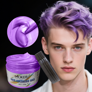 Cire/argile colorante pour <span class=keywords><strong>cheveux</strong></span> ou barbe Mokeru 120g avec style personnalisé élégant pour hommes - Product Image 2