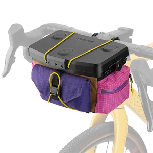 Bolsa de Manillar para <span class=keywords><strong>Bicicleta</strong></span> RHINOWALK Space Station 3.3L, Bolsa Delantera para <span class=keywords><strong>Bicicleta</strong></span> con Soporte de Liberación Rápida, Bolsa de Almacenamiento para Ciclismo para <span class=keywords><strong>Bicicleta</strong></span> de Gravel - Product Image 5