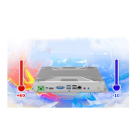 Ordinateur embarqué compact MINI PC, boîtier en aluminium pur, processeur Core I3/i5/i7, portable, stockage personnalisable pour environnements propres, médical
