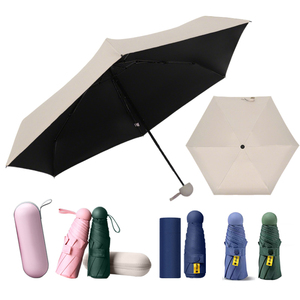 <span class=keywords><strong>Parasol</strong></span> de poche portable de haute qualité avec protection UV UPF50+, mini parapluie capsule - Product Image 2