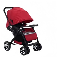 Poussette légère 3-en-1 pour bébé, pliable compacte, type parapluie, pour les voyages, adaptée aux enfants de 3 ans, avec dossier réglable