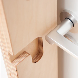 Sprossenwand aus Holz für Zuhause, Tür- und Wandmontage, Klimmzugstange für das Training Daheim, Fitnessgerät für die Wandmontage - Product Image 4