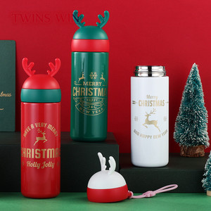 <span class=keywords><strong>Taza</strong></span> de regalo de Navidad para niños y niñas, tazas de agua portátiles de alce, termo de vientre <span class=keywords><strong>grande</strong></span>, 2004 - Product Image 1