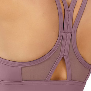 New Women's Solid Breathable Seamless Sports Bra High Quality Eco-Friendly OEM Service Wholesale Custom High Support - Product Image 5