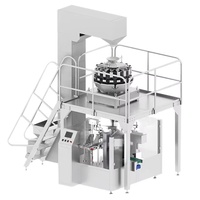 Multischaal fruitverpakkingslijn, fruit- en groentechips verpakkingsapparatuur, saladeverpakkingsmachine voor groenten, chili en gedroogde peper