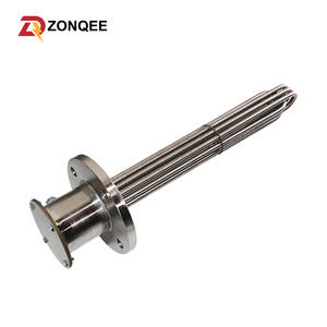 Calentadores <span class=keywords><strong>de</strong></span> Inmersión con Brida <span class=keywords><strong>de</strong></span> Acero Inoxidable Incoloy 840 para Tratamiento <span class=keywords><strong>de</strong></span> Aguas Residuales Industriales con Controlador Digital - Product Image 1