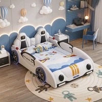 Lit de jeu pour tout-petits en mousse haute densité, sûr et doux, anti-chute, écologique, pour chambre et hôtel, aucun assemblage requis