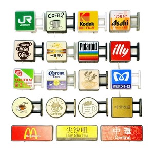 Mini Letrero Luminoso Magnético para Refrigerador, 5.7x4cm, Plástico, Personalizable, con Logotipo de Cafetería, Tienda o Metro, Ideal para Regalo - Product Image 5