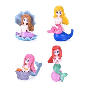 Figuras <span class=keywords><strong>de</strong></span> sirena para decoración del hogar, adornos <span class=keywords><strong>de</strong></span> playa, Océano, paisaje <span class=keywords><strong>de</strong></span> jardín en miniatura, bricolaje, Micro cola <span class=keywords><strong>de</strong></span> vela, faro - Product Image 6