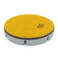 Disques de ponçage de sol diamantés secs OEM de 3 pouces Disque de ponçage de sol en béton diamanté 6 pouces 3000 grains Disques de ponçage pour polisseuse de sol