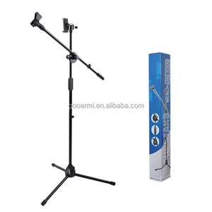 Soporte de micrófono de transmisión multifunción con soporte de teléfono para grabación de podcast en vivo, programa de transmisión en vivo, 2 unidades - Product Image 1