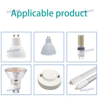 Machine de rivetage et de pressage de fils pour supports de lampe MR16 GU5.3 GU10 GX53, avec pied en cuivre, AC 220V