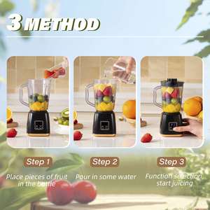 Extracteur de jus lent électrique commercial à pression à froid pour fruits et oranges, centrifugeuse à mastication - Product Image 3