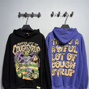 C'est vraiment beaucoup <span class=keywords><strong>de</strong></span> sirop contre la toux – Sweat-shirts à capuche pour hommes, pull-over <span class=keywords><strong>de</strong></span> qualité supérieure 100 % coton avec impression en relief pour hommes - Product Image 4