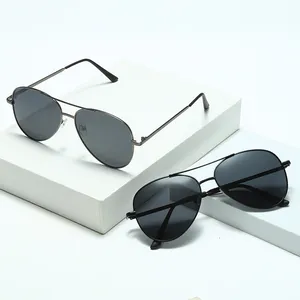 Neue <span class=keywords><strong>Pilot</strong></span> Advanced Sense Unisex Legierung Anti-UV-Fahrerbrille UV400 Optische Gläser Modisch - Product Image 3