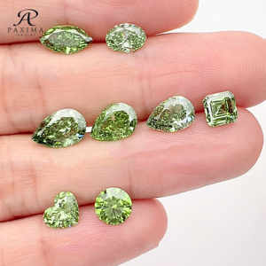 Diamantes Cultivados en Laboratorio Azules de Corte Radiante, Color Vívido, Claridad VVS2, 1ct 2ct, Certificados por IGI para Joyería Paxima - Product Image 4