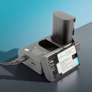 Nouveauté RingTeam LP-E6 LPE6 Chargeur intelligent rapide à deux emplacements pour batterie d'appareil photo Canon <span class=keywords><strong>EOS</strong></span> 6D 60D 70D 80D <span class=keywords><strong>R7</strong></span> R6 R63 R5 5D3 5D4 - Product Image 2