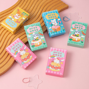 DIY Guka Sticker <b>Blind</b> Box Cartoon Pendant Stickers For Girls Journaling Gift 5-7 Years Age Range Paper Material - Product Image 2