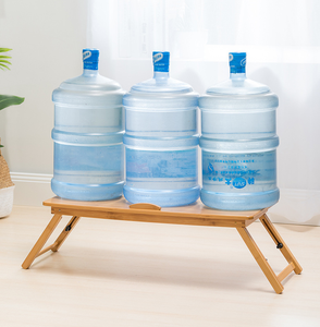 Adjustable Multifunctional <strong>Foldable</strong> Laptop <strong>Desk</strong> Bamboo Laptop Holder <strong>Notebook</strong> <strong>Computer</strong> Table Folding Bamboo Laptop Table for Bed - Product Image 3