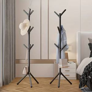 Perchero moderno con forma de rama de árbol, color blanco, 62.9 pulgadas x 19.7 pulgadas, soporte de almacenamiento con múltiples ganchos para dormitorio o entrada - Product Image 6