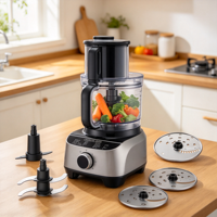 Supplier OEM Merek Kustom 1300W 3.5L Pengolah Makanan Kaliber Besar Blender Penggiling Pengocok Pemeras Jeruk 3-Kecepatan Pulse CE CB LFGB