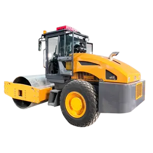 4ton 7ton 8 ton 10 ton 12ton roller compactor front steel after rubber seat driving single drum road roller for sale