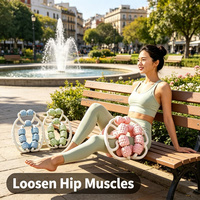 Rodillo de Masaje Multifuncional Portátil para Piernas, Clip Circular para Adultos, Hombres y Mujeres, Adelgazamiento de Pantorrillas, Drenaje de Meridianos, Equipo de Fitness
