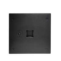 Accuracy Pro Audio WQ15D1 Altoparlante Attivo in Legno da 700W, Subwoofer da 15 Pollici, Amplificatore Integrato, Cassa per Subwoofer Alimentata da 15 Pollici