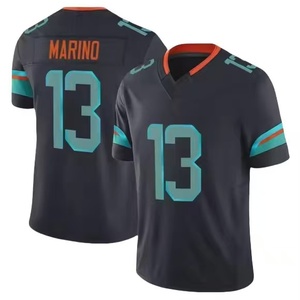 Nuevo Jersey de Fútbol Americano del Equipo de Miami 2025, Jersey 1 Tagovailoa y 17 Waddle con Logotipo - Product Image 5