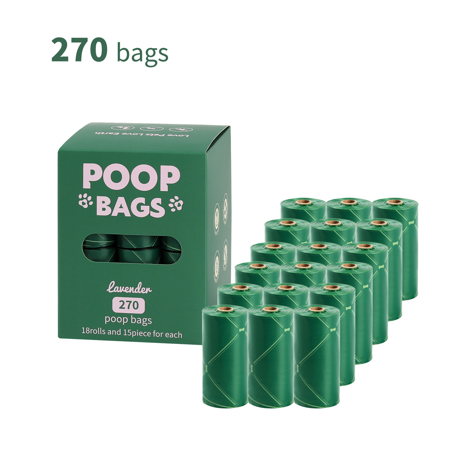 En caja de 18 rollos.