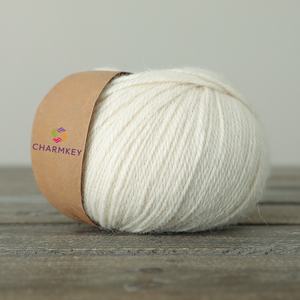 Charmkey En İyi Fiyat Düz Renk %100 Bebek Alpaka İpliği Süslü Saf Alpaka Yünü İpliği Toptan Satış İçin - Product Image 4