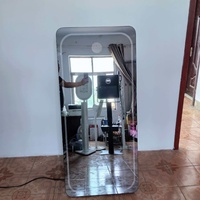 Cabina de Fotos Portátil con Ruedas de 70 Pulgadas Disponible en Stock y Lista para Envío Rápido
