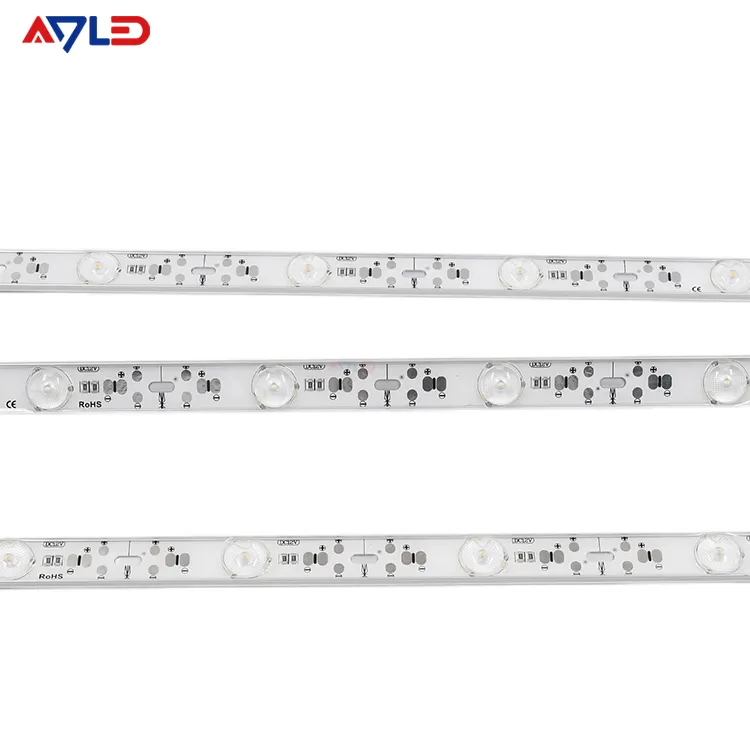 LED-Aluminium-Lichtleiste DC12V beleuchtete Lights Bar 6LEDs Blenderunterstützung beleuchtete Led-Leiste Beleuchtung für einzelne Seitenbeleuchtungsschachteln